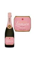 Vin pétillant Champagne brut rosé Lanson