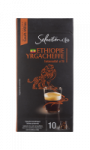 Capsules de café moulu pur Arabica origine Ethiopie Carrefour Sélection