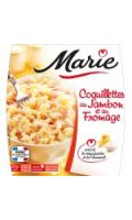 Plat cuisiné coquillettes/jambon/fromage Marie