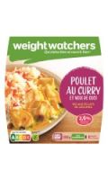 Plat cuisiné poulet curry/coco Weight Watchers