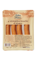 4 Véritable Knacks d\'Alsace  Reflets de France