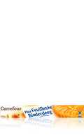 Pâte feuilletée roulée Carrefour