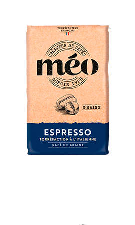 Café en grain Méo - Espresso à l'italienne - 1kg