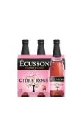 Cidre Rosé 3x33cl Ecusson