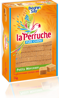 Petits morceaux de sucre pure canne La Perruche Béghin Say