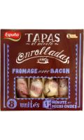Tapas Enrolladas fromage avec bacon Espuna