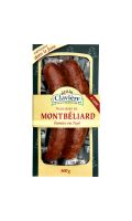 Saucisses de Montbéliard fumées Clavière