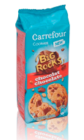 Cookies Big Rocks Chocolat Carrefour