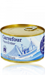 Thon entier albacore Carrefour