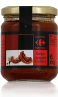 Sauce tomates séchées Carrefour Sélection