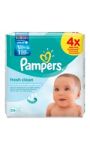 Lingettes Fresh Clean Pampers