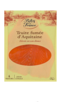 Truite Fumée d\'Aquitaine Reflets de France 120g