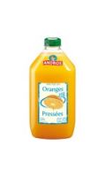 Jus d'oranges 100% pur jus sans pulpe Andros
