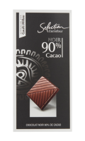 Chocolat Noir 90% Carrefour Sélection