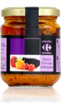 Sauce poivrons aubergines Carrefour Sélection