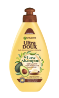 Ultra Doux Low Shampoo Soin Lavant Avocat Karite Garnier