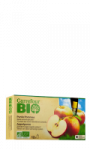 Gourdes de purée de pommes Carrefour Bio