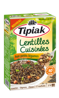 Lentilles Cuisinées aux petits légumes Tipiak
