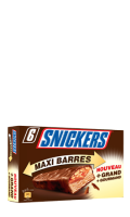 Maxi barres glacées au chocolat Snickers