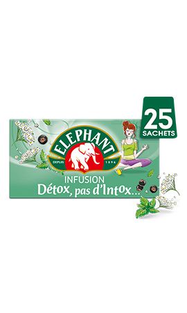 Infusion Détox, pas d'Intox - Eléphant