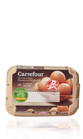 Œufs moyen Label Rouge Carrefour