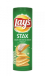 Tuiles Lays STAX Crème & Onion