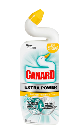 Gel WC Extra Javel Moussant CANARD - Agrumes - 750ml