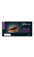 Royal au Chocolat sur Lit de Praliné Carrefour Sélection