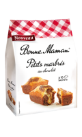 Gâteaux petits marbrés chocolat BONNE MAMAN Gâteaux petits marbrés chocolat BONNE MAMAN