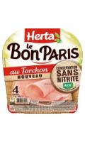 Herta Jambon au Torchon conservation sans nitrite x4