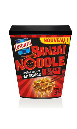Banzai noodle nouilles 90 g Contenu