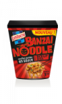 Banzai noodle nouilles sautées saveur boeuf soja Lustucru