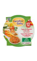 Assiette Tajine Légume et Veau 12 mois Carrefour Baby