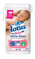 Coton carrés Sensitive Lotus Baby
