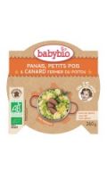 Plat bébé dès 15 mois, légumes canard Babybio