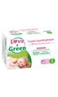 Couches taille 2 : 3-6 kg Love & Green