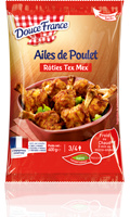 Ailes de poulet rôties Tex-Mex Douce France