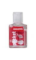 Gel antibactérien Pocket parfum cerise Assanis