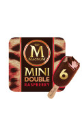 Magnum Mini Batonnet Glace Double Framboise x6 360ml