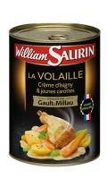 Volaille à la crème d\'Isigny & jeunes carottes William Saurin