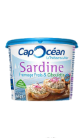Tartinable Sardine Fromage Frais & Ciboulette Cap Océan