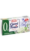 Fromage à tartiner ail & fines herbes 0%mg Elle & Vire