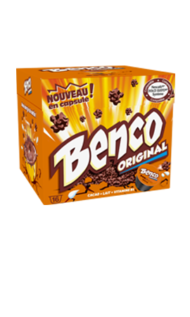 Capsules Dolce Gusto et compatibles BENCO chocolat x60