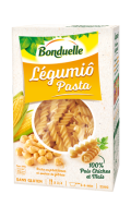 Légumiô Pasta - 100% Pois Chiches et Maïs en Fusilli Bonduelle