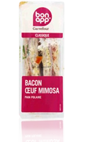 Sandwich Oeuf Mimosa Bacon Bon App
