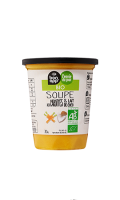 Soupe bio carottes lait de coco Carrefour Bon App\'