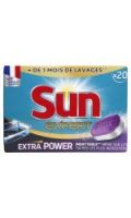 Sun Tablettes Lave-Vaisselle Tout En 1 Expert Extra Power 20 Lavages