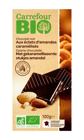 Tablette de chocolat bio noir CARREFOUR BIO