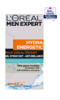 Gel Hydratant Hydra Energic L\'Oréal Men Expert