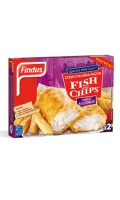 Filets de colin d\'Alaska facon Fish and Chips salt and Vinegar Findus